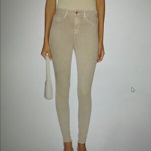 L'AGENCE Tan Skinny Jeans with Versatile Style